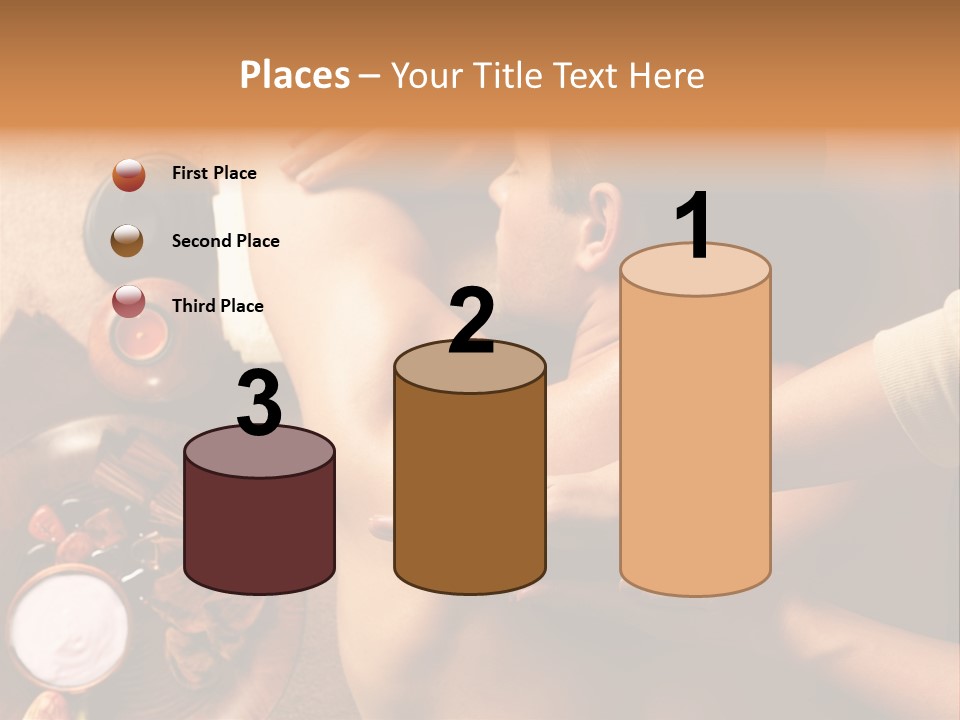 Flag Chocolate Cupcake PowerPoint Template