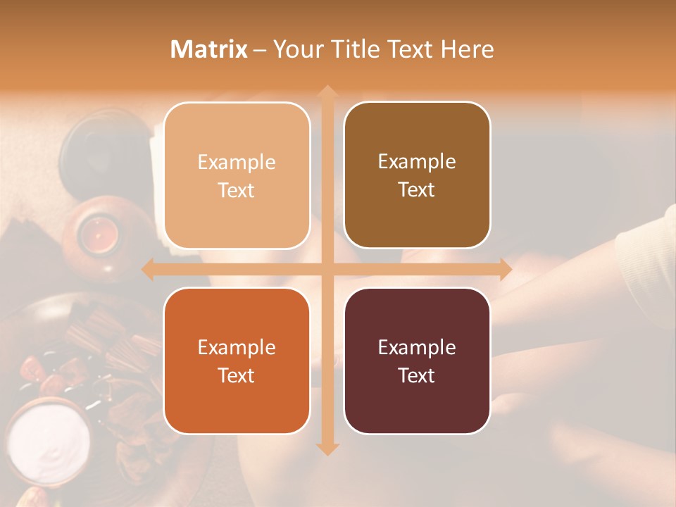 Flag Chocolate Cupcake PowerPoint Template