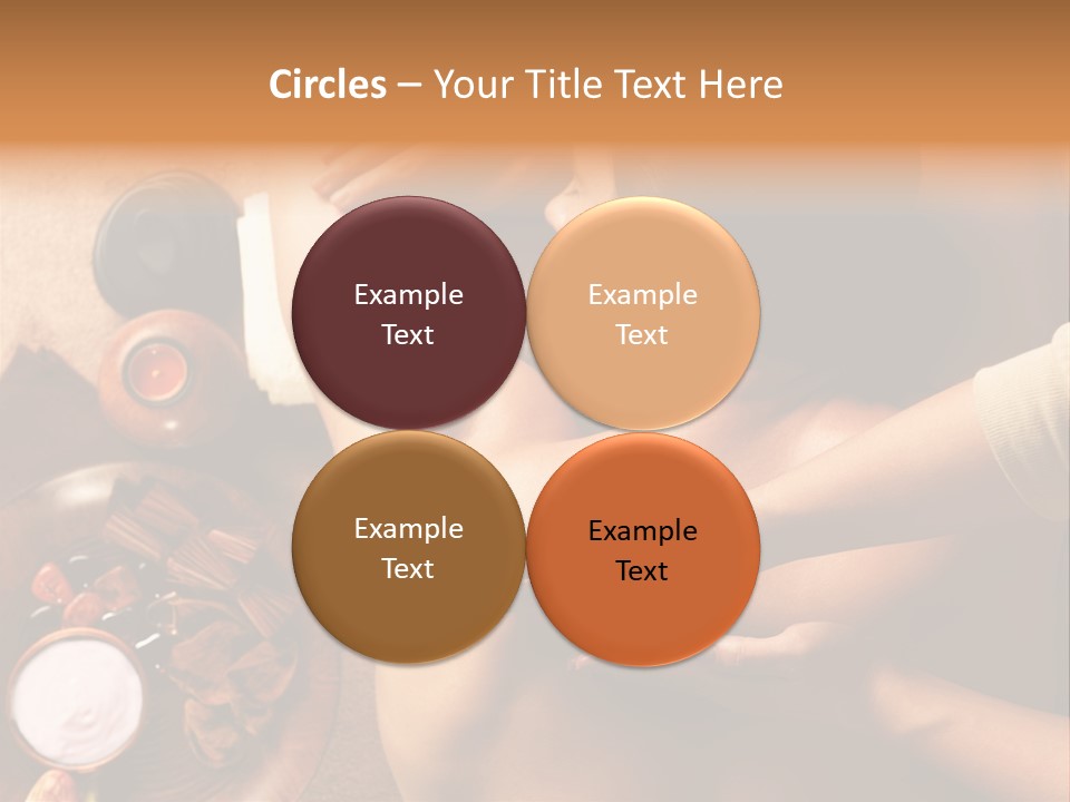 Flag Chocolate Cupcake PowerPoint Template