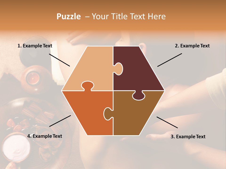 Flag Chocolate Cupcake PowerPoint Template