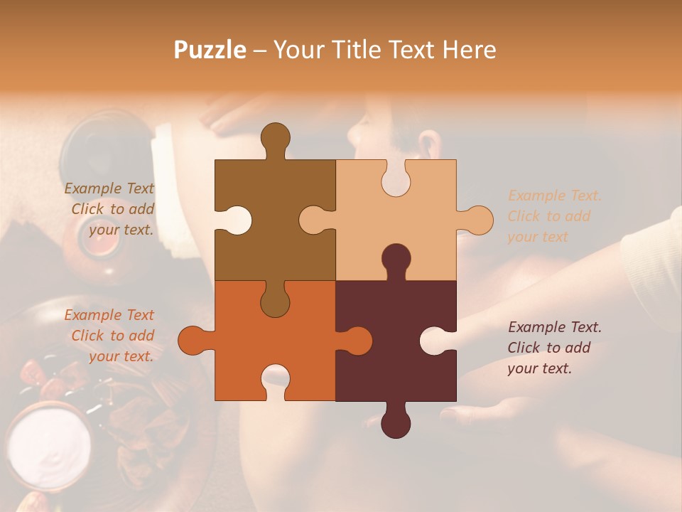 Flag Chocolate Cupcake PowerPoint Template