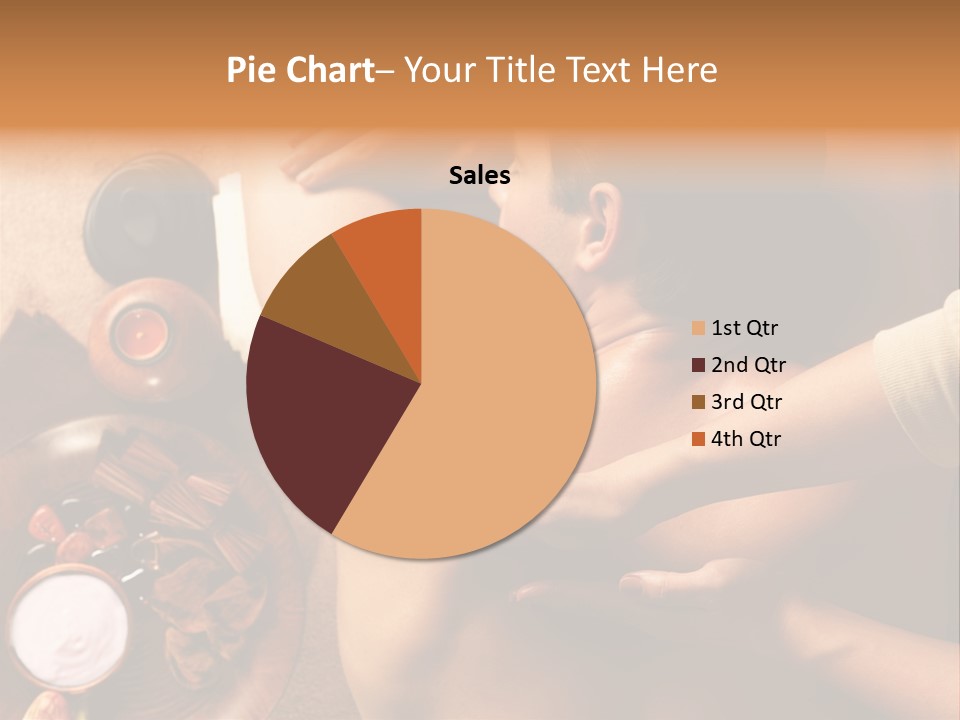 Flag Chocolate Cupcake PowerPoint Template