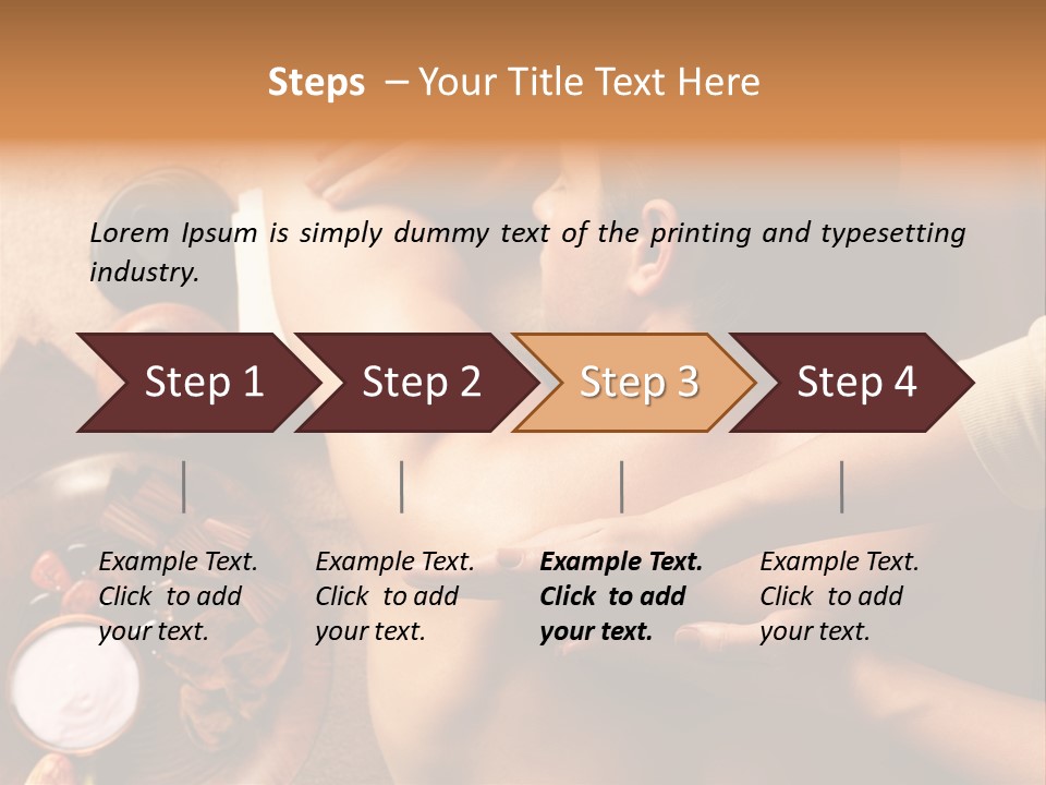 Flag Chocolate Cupcake PowerPoint Template