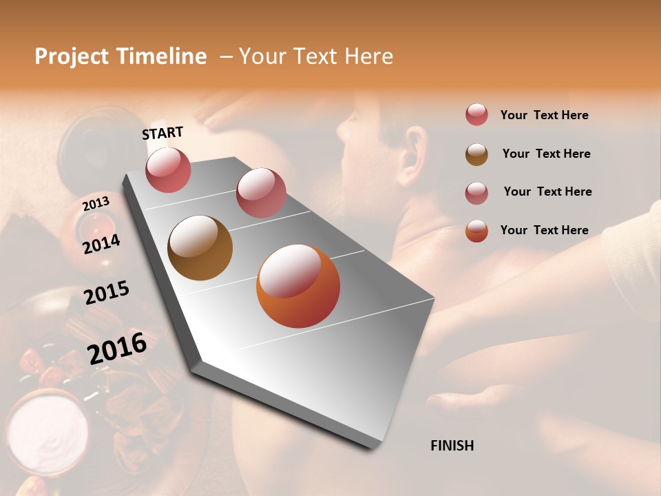 Flag Chocolate Cupcake PowerPoint Template