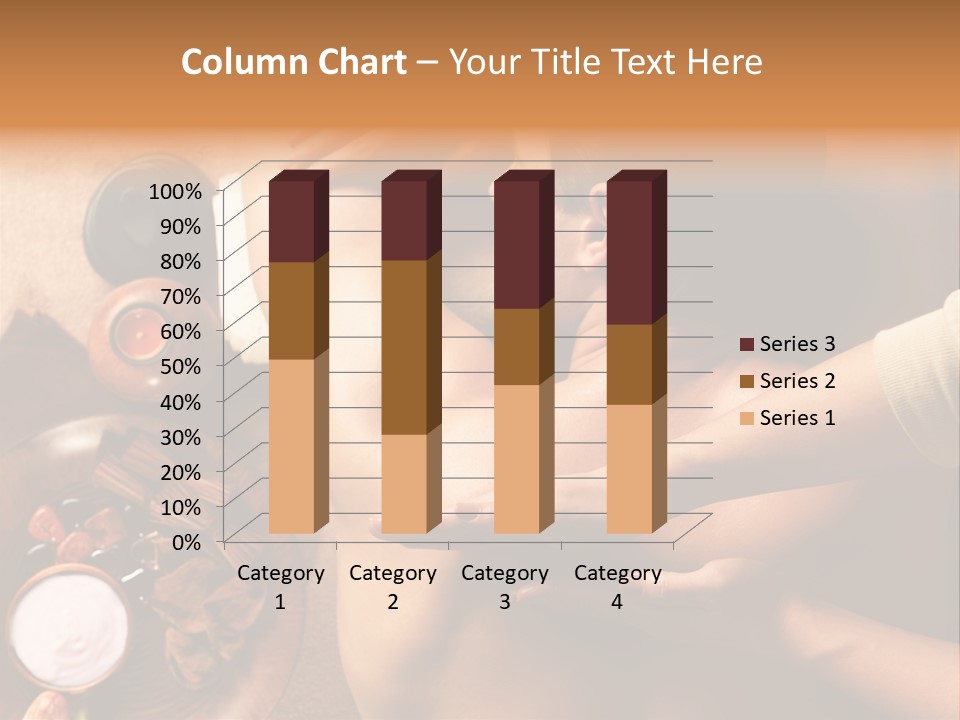 Flag Chocolate Cupcake PowerPoint Template