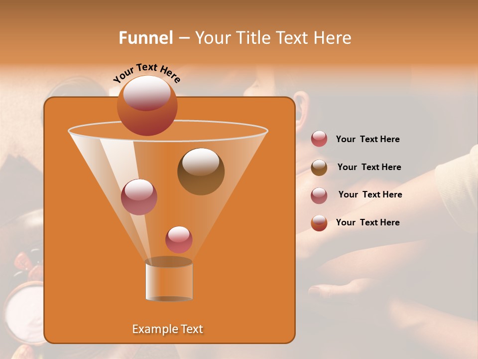 Flag Chocolate Cupcake PowerPoint Template