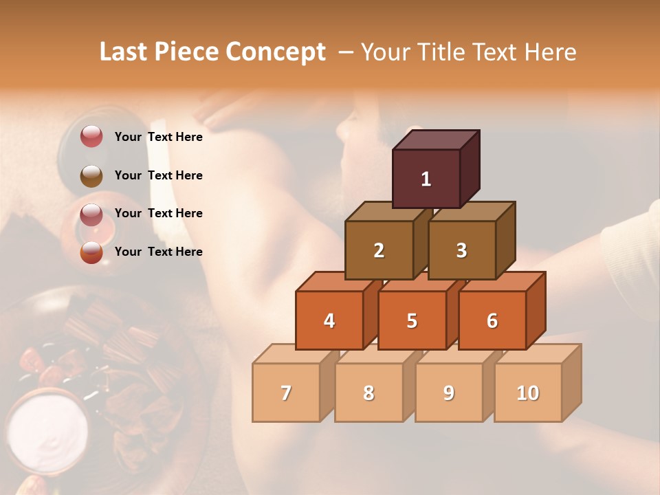 Flag Chocolate Cupcake PowerPoint Template