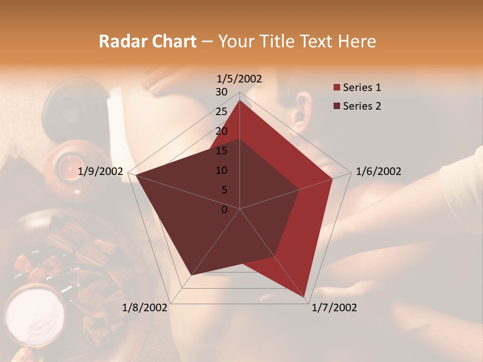 Flag Chocolate Cupcake PowerPoint Template