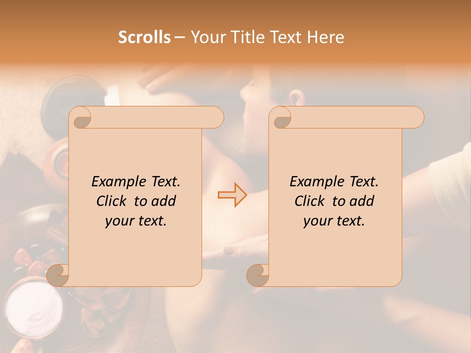 Flag Chocolate Cupcake PowerPoint Template