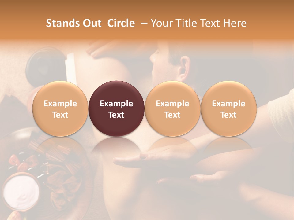 Flag Chocolate Cupcake PowerPoint Template