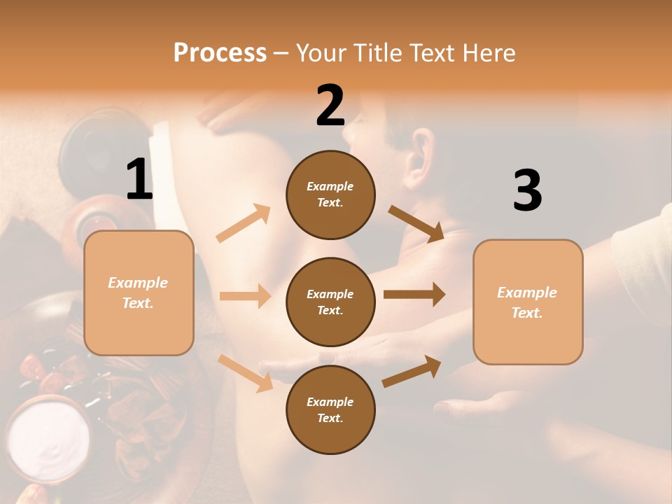 Flag Chocolate Cupcake PowerPoint Template