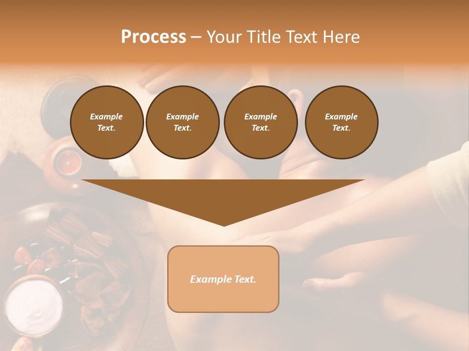 Flag Chocolate Cupcake PowerPoint Template