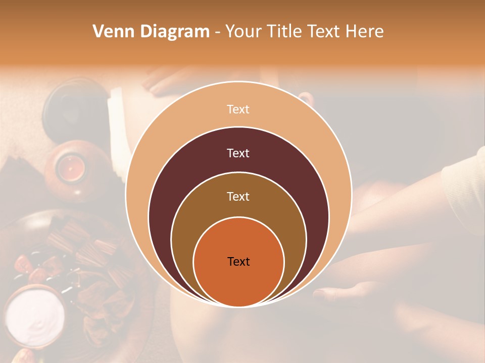 Flag Chocolate Cupcake PowerPoint Template