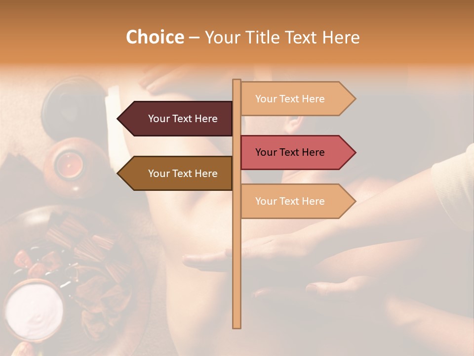 Flag Chocolate Cupcake PowerPoint Template