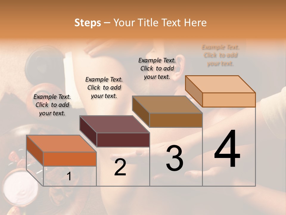 Flag Chocolate Cupcake PowerPoint Template