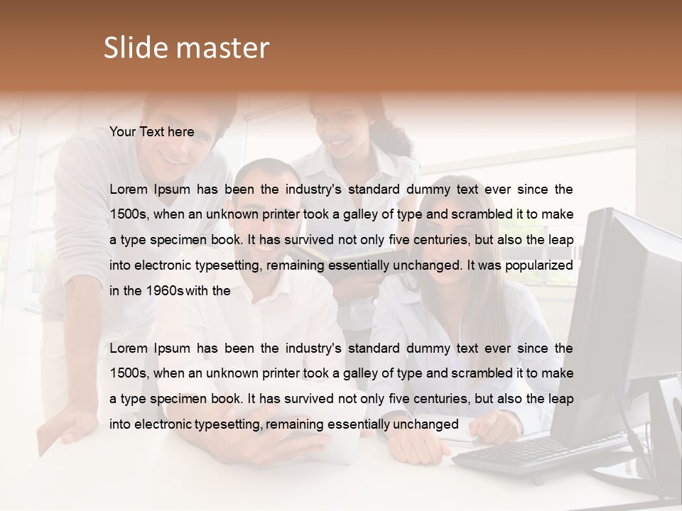 Candle Isolated Bday PowerPoint Template