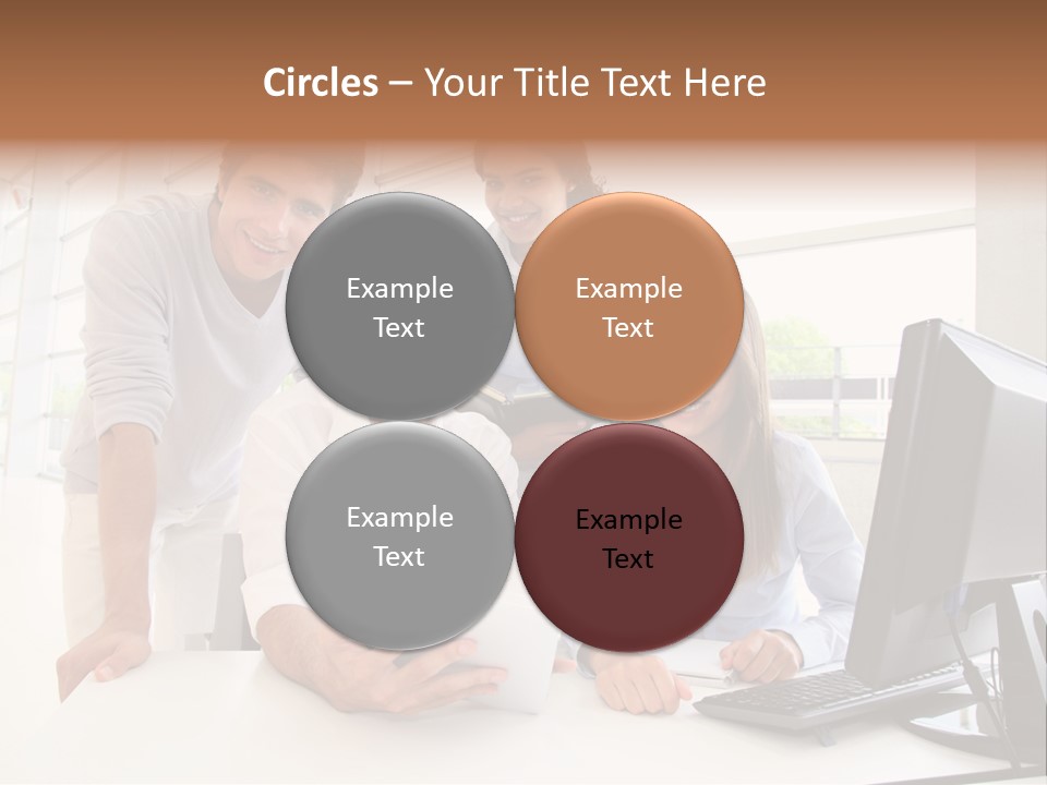 Candle Isolated Bday PowerPoint Template