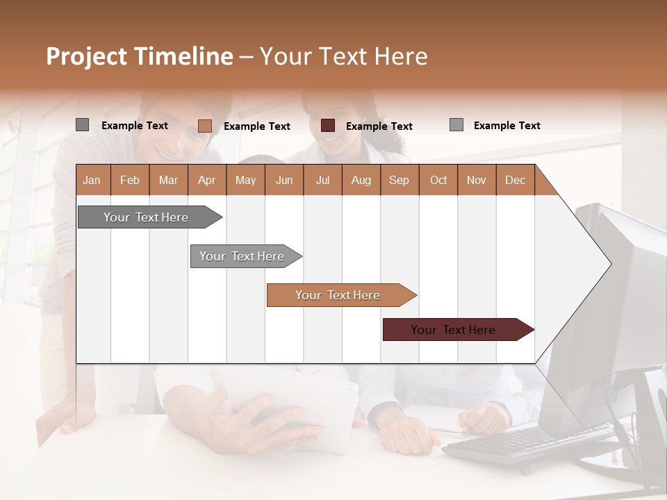 Candle Isolated Bday PowerPoint Template