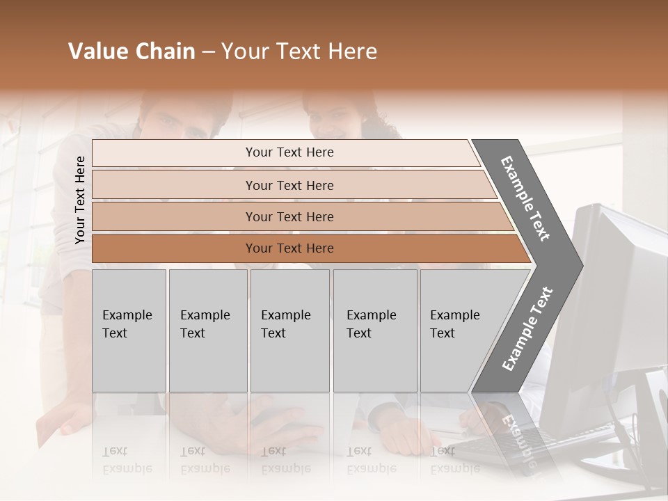 Candle Isolated Bday PowerPoint Template