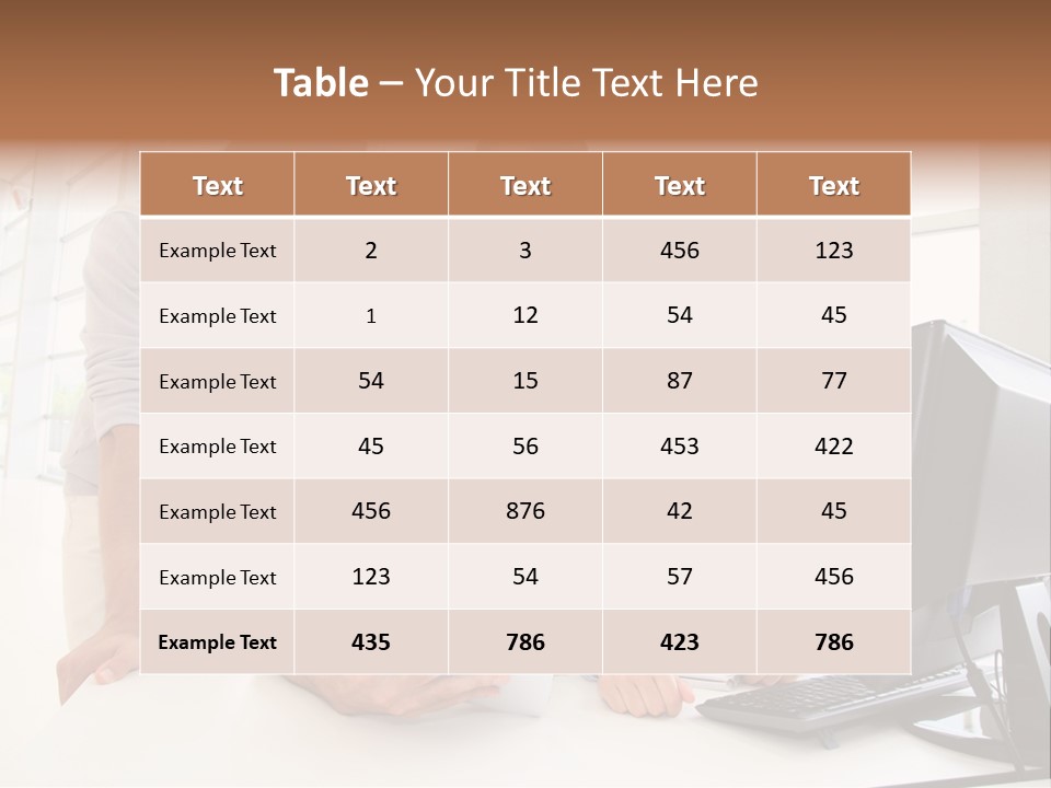 Candle Isolated Bday PowerPoint Template