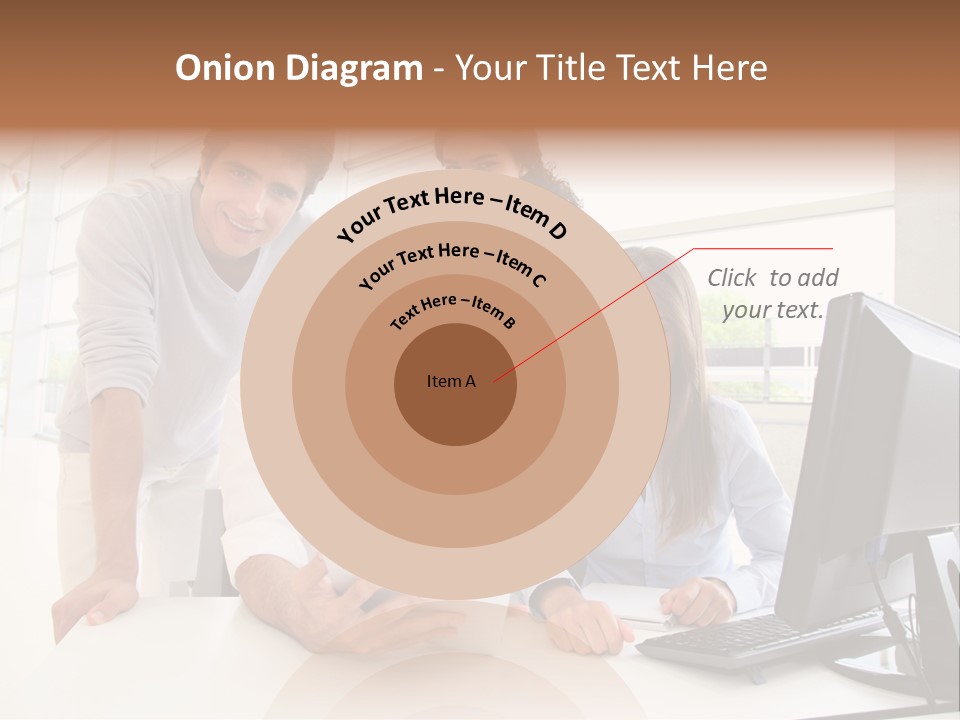 Candle Isolated Bday PowerPoint Template