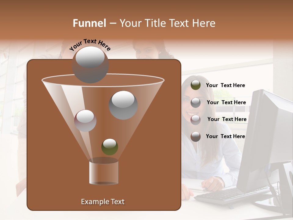 Candle Isolated Bday PowerPoint Template