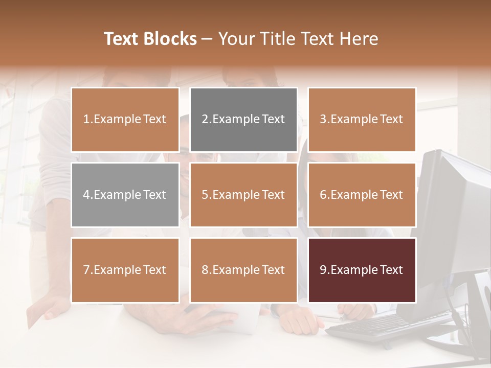 Candle Isolated Bday PowerPoint Template