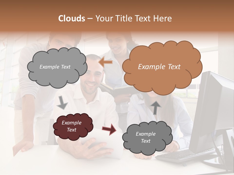 Candle Isolated Bday PowerPoint Template