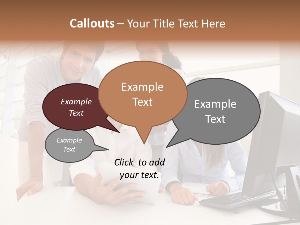 Candle Isolated Bday PowerPoint Template