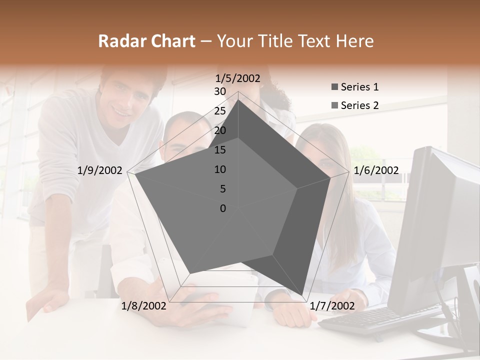 Candle Isolated Bday PowerPoint Template