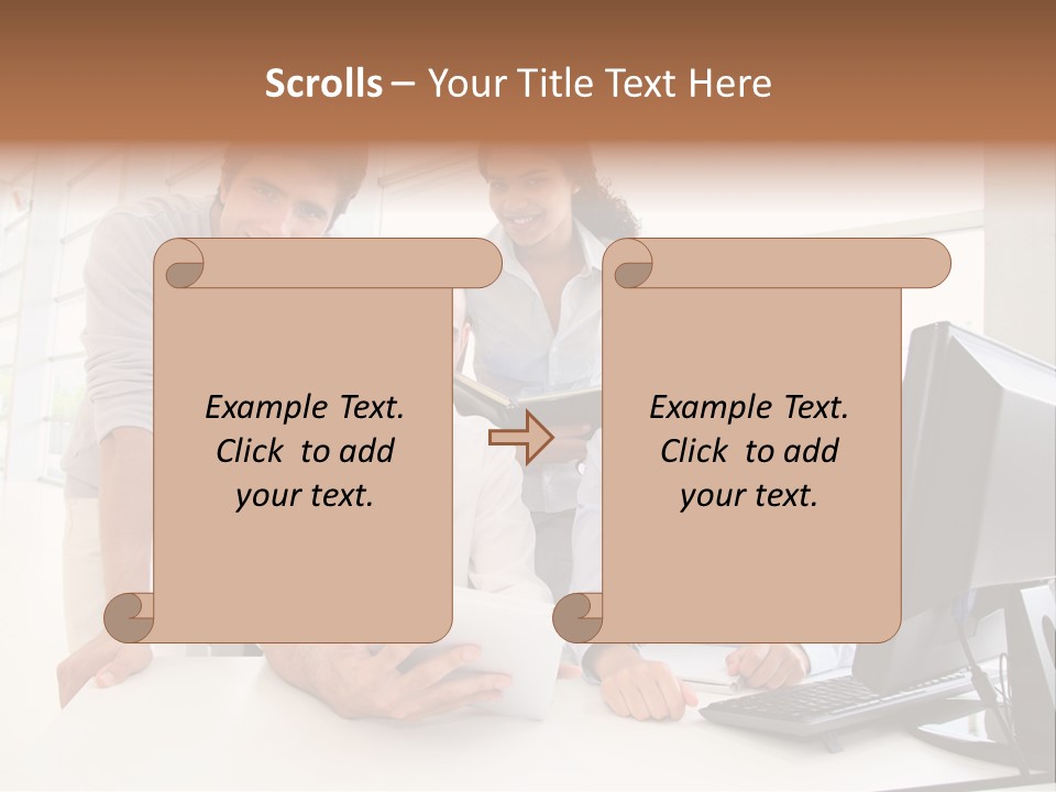 Candle Isolated Bday PowerPoint Template