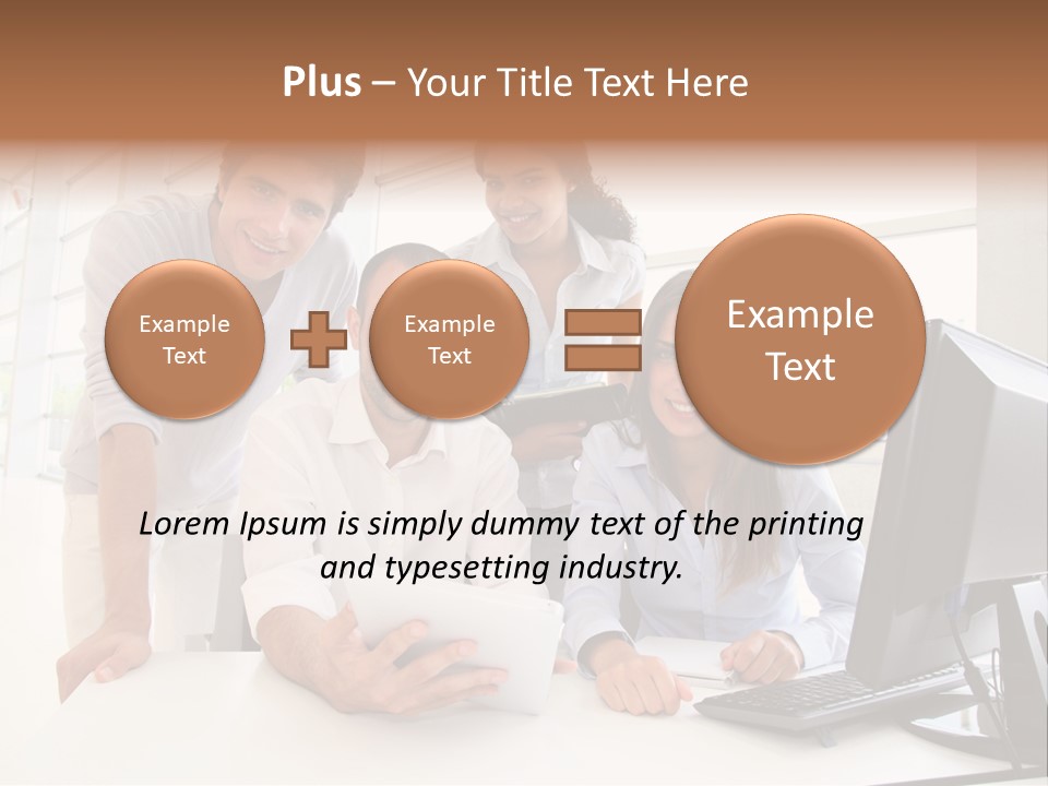 Candle Isolated Bday PowerPoint Template
