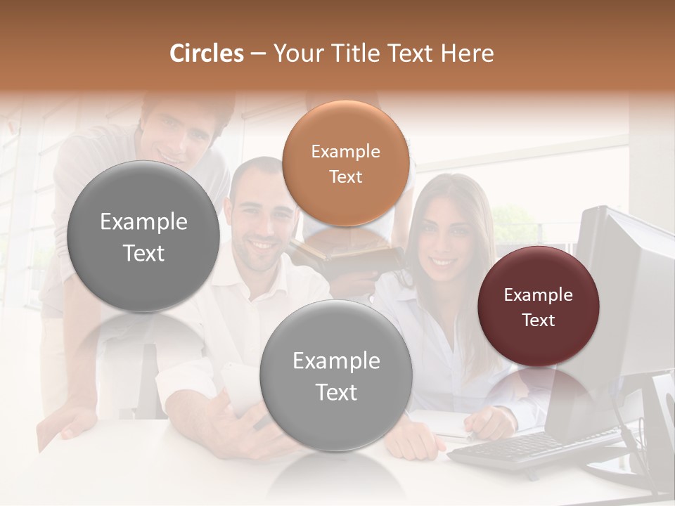 Candle Isolated Bday PowerPoint Template