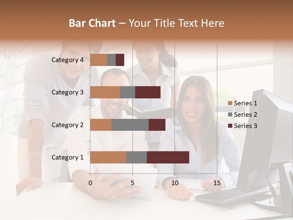 Candle Isolated Bday PowerPoint Template