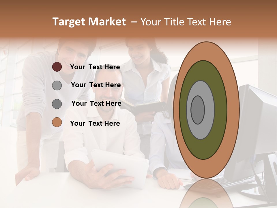 Candle Isolated Bday PowerPoint Template