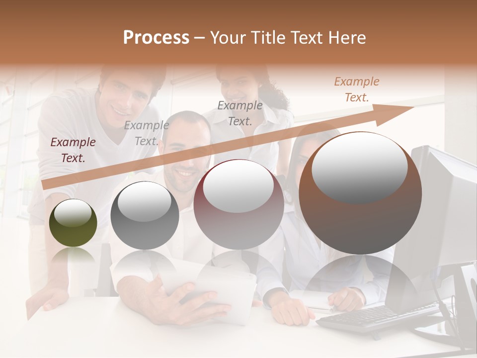 Candle Isolated Bday PowerPoint Template