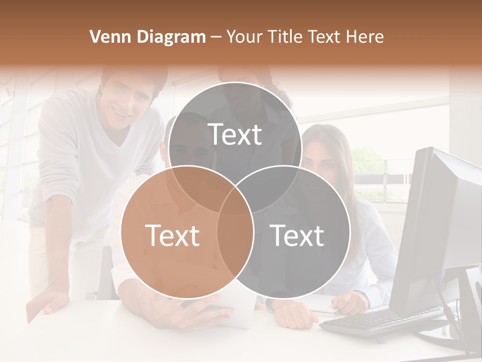 Candle Isolated Bday PowerPoint Template