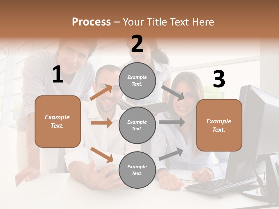 Candle Isolated Bday PowerPoint Template