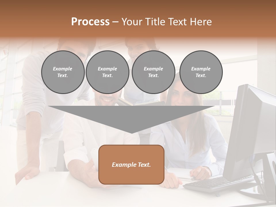 Candle Isolated Bday PowerPoint Template