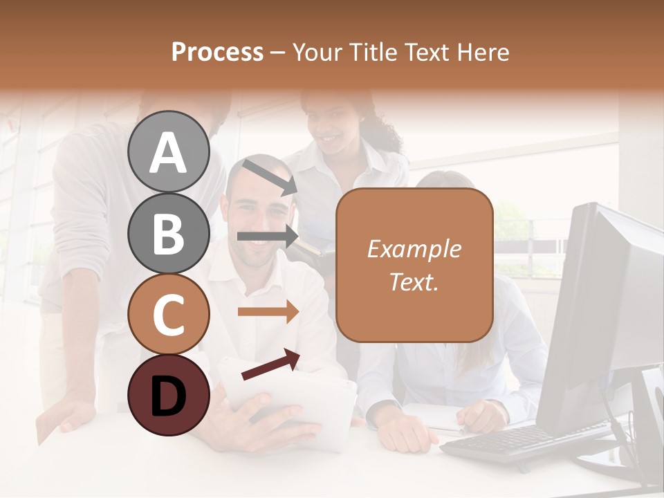 Candle Isolated Bday PowerPoint Template