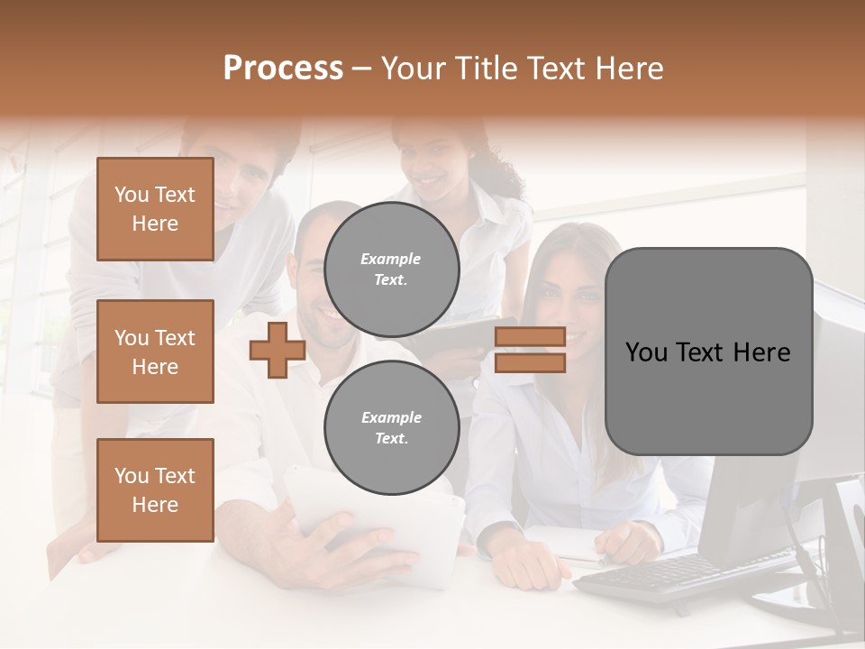 Candle Isolated Bday PowerPoint Template