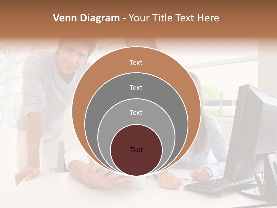 Candle Isolated Bday PowerPoint Template