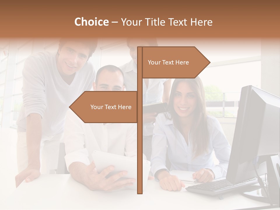 Candle Isolated Bday PowerPoint Template