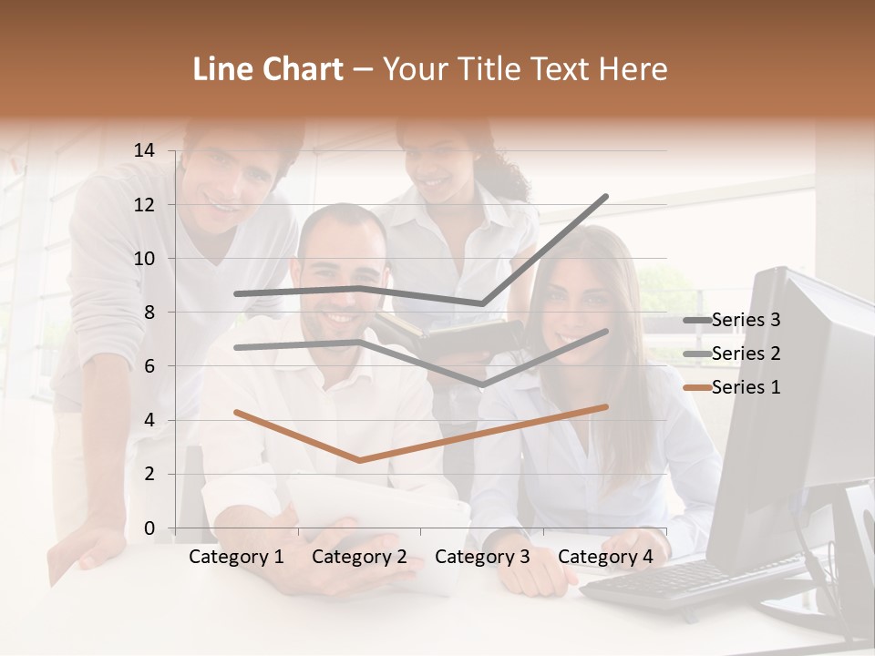 Candle Isolated Bday PowerPoint Template