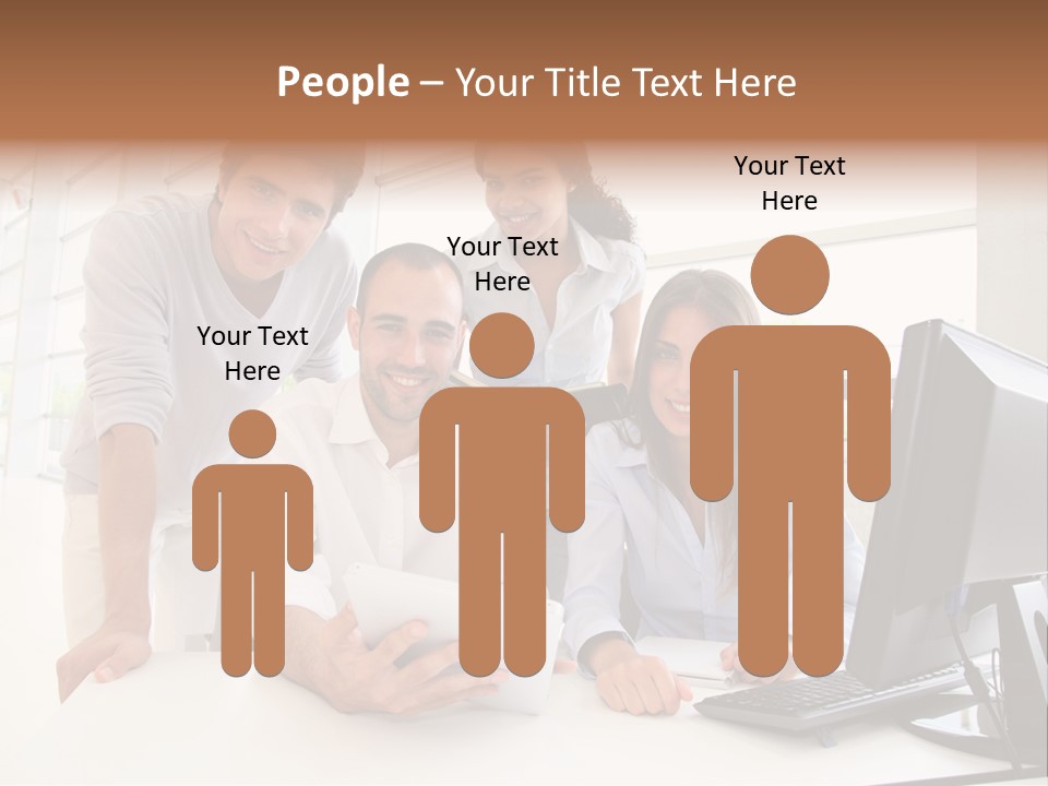 Candle Isolated Bday PowerPoint Template