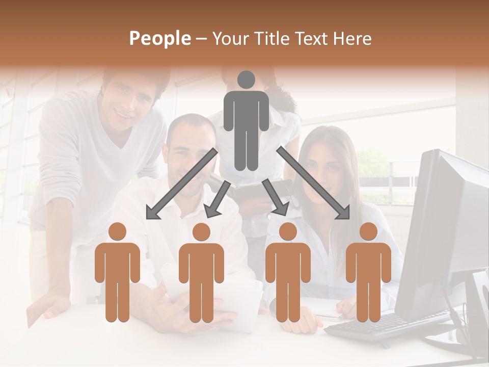 Candle Isolated Bday PowerPoint Template