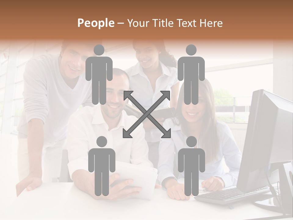 Candle Isolated Bday PowerPoint Template