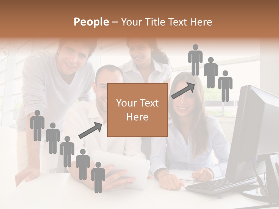 Candle Isolated Bday PowerPoint Template