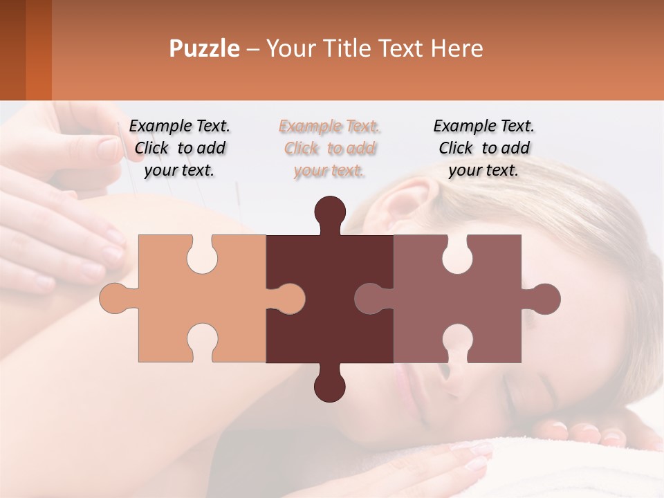 Banner Seamless Candle PowerPoint Template