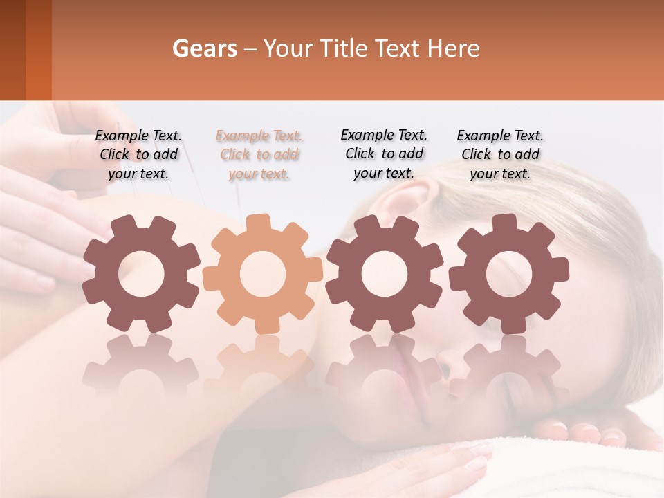 Banner Seamless Candle PowerPoint Template